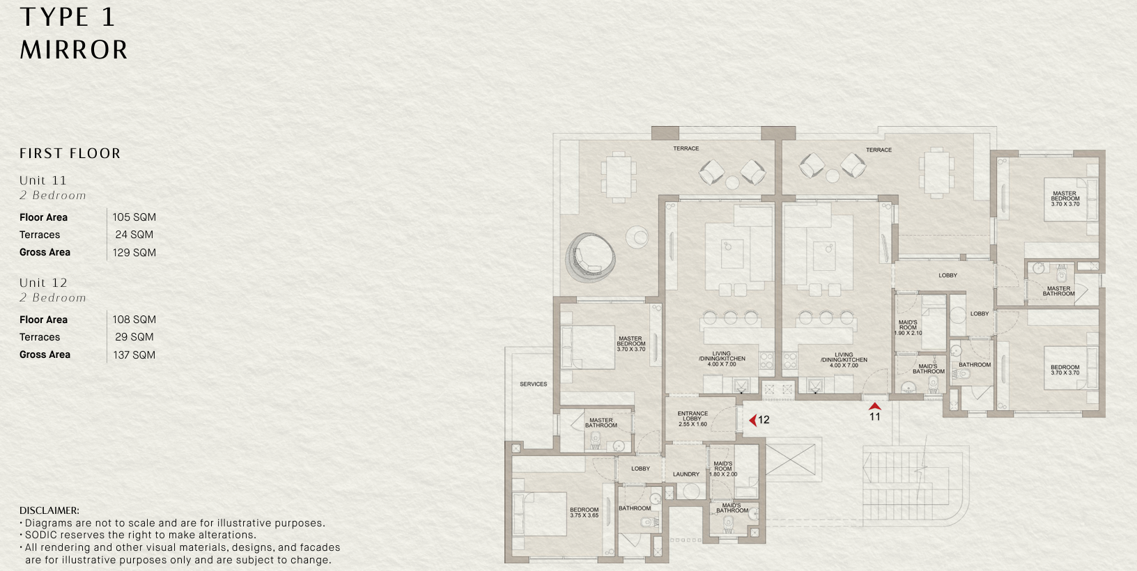 Floor Plan - Ogami Ras El Hikma SODIC Developments