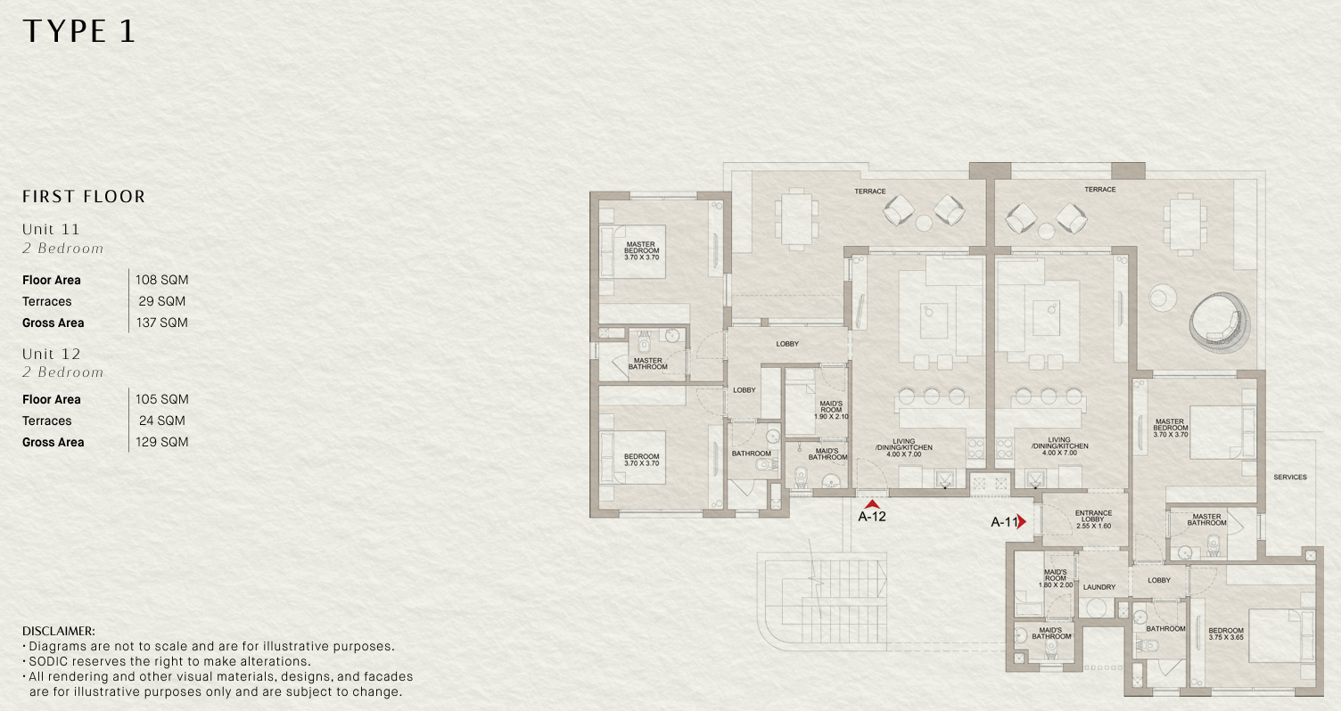Floor Plan - Ogami Ras El Hikma SODIC Developments