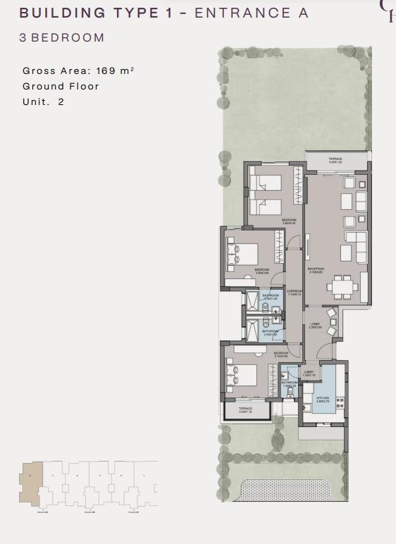 Floor Plan - كمبوند كلوب هيلز ريزيدنس اكتوبر HDP للتطوير العقاري - Club Hills Residence October Compound