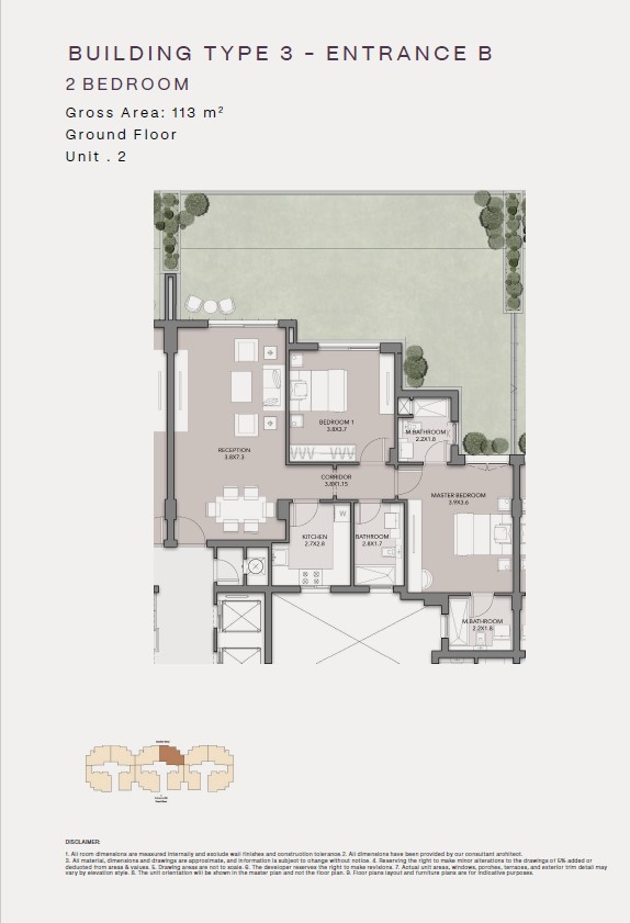 Floor Plan - كمبوند كلوب هيلز ريزيدنس اكتوبر HDP للتطوير العقاري - Club Hills Residence October Compound