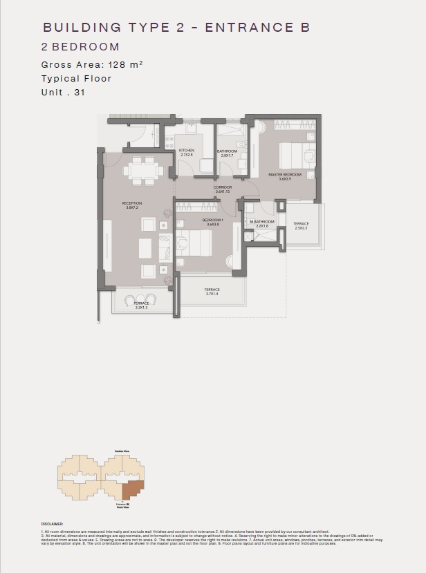 Floor Plan - كمبوند كلوب هيلز ريزيدنس اكتوبر HDP للتطوير العقاري - Club Hills Residence October Compound