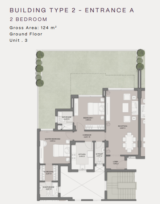 Floor Plan - كمبوند كلوب هيلز ريزيدنس اكتوبر HDP للتطوير العقاري - Club Hills Residence October Compound