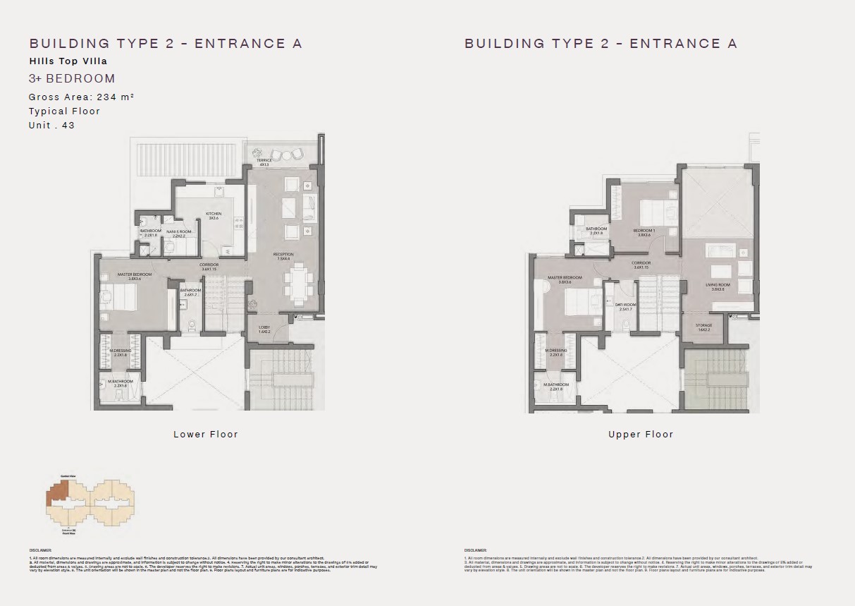 Floor Plan - كمبوند كلوب هيلز ريزيدنس اكتوبر HDP للتطوير العقاري - Club Hills Residence October Compound
