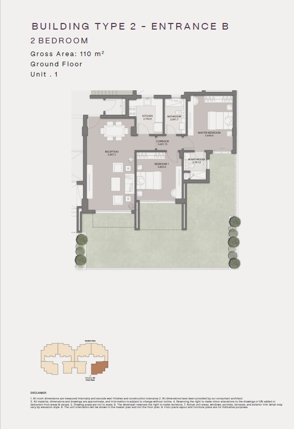 Floor Plan - كمبوند كلوب هيلز ريزيدنس اكتوبر HDP للتطوير العقاري - Club Hills Residence October Compound