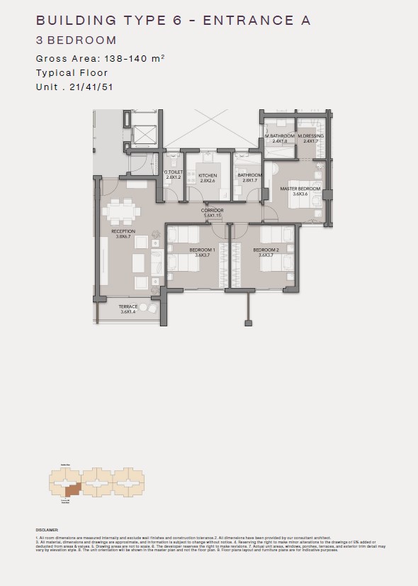 Floor Plan - كمبوند كلوب هيلز ريزيدنس اكتوبر HDP للتطوير العقاري - Club Hills Residence October Compound