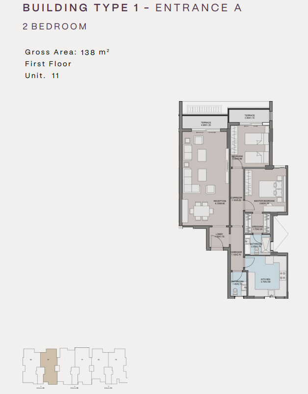 Floor Plan - كمبوند كلوب هيلز ريزيدنس اكتوبر HDP للتطوير العقاري - Club Hills Residence October Compound