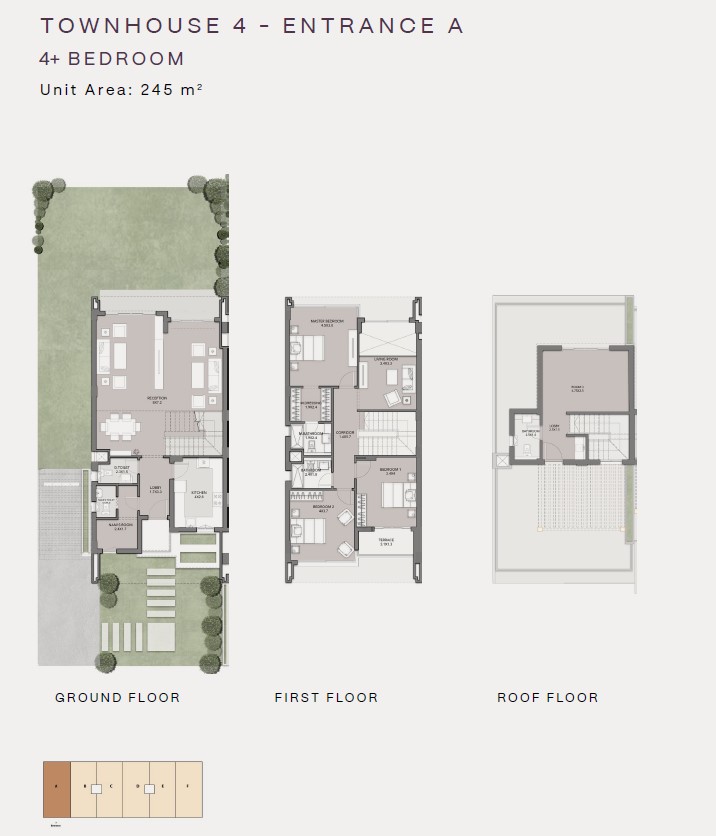 Floor Plan - كمبوند كلوب هيلز ريزيدنس اكتوبر HDP للتطوير العقاري - Club Hills Residence October Compound