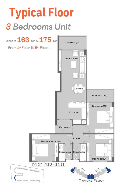 Floor Plan - Jamila North Coast Village New Jersey Developments