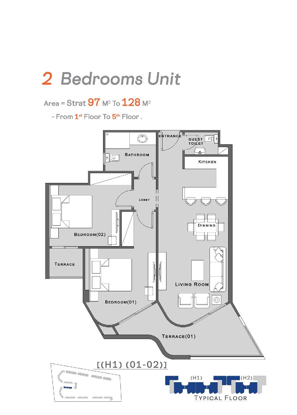 Floor Plan - Jamila North Coast Village New Jersey Developments