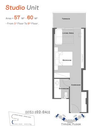 Floor Plan - Jamila North Coast Village New Jersey Developments