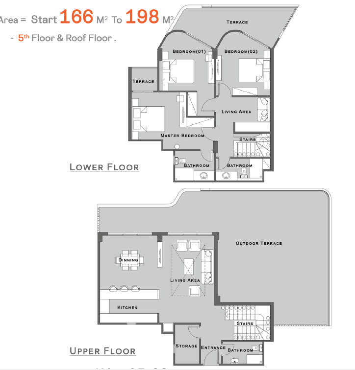 Floor Plan - Jamila North Coast Village New Jersey Developments