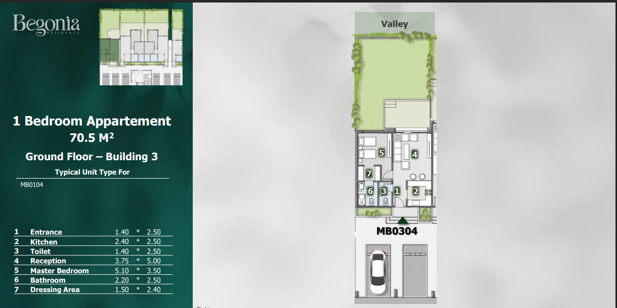Floor Plan - كمبوند بيجونيا ريزيدنس القاهرة الجديدة منصات للتطوير العقاري - Begonia Residance New Cairo Compound