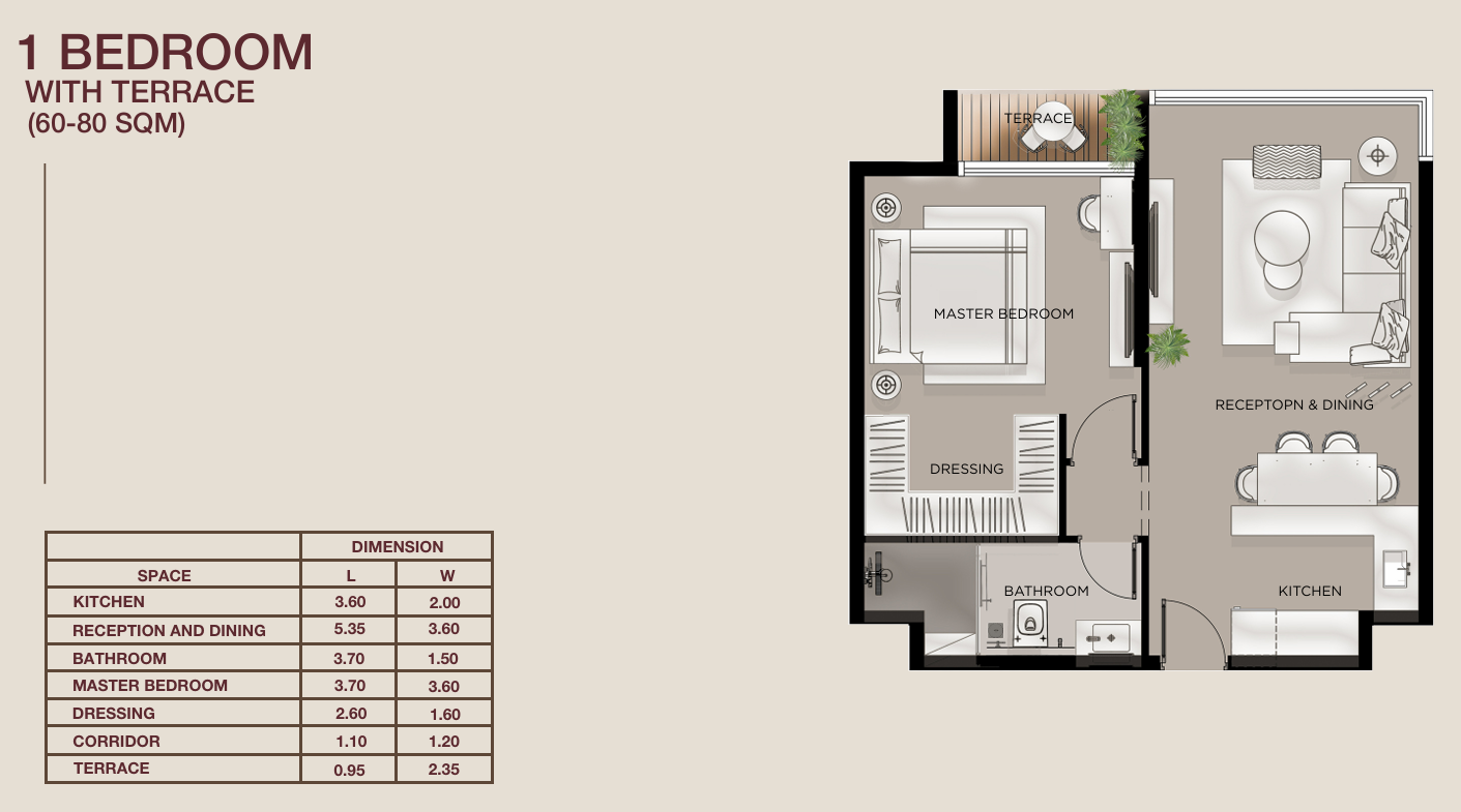 Floor Plan - Nest New Cairo Compound Nawassy Developments