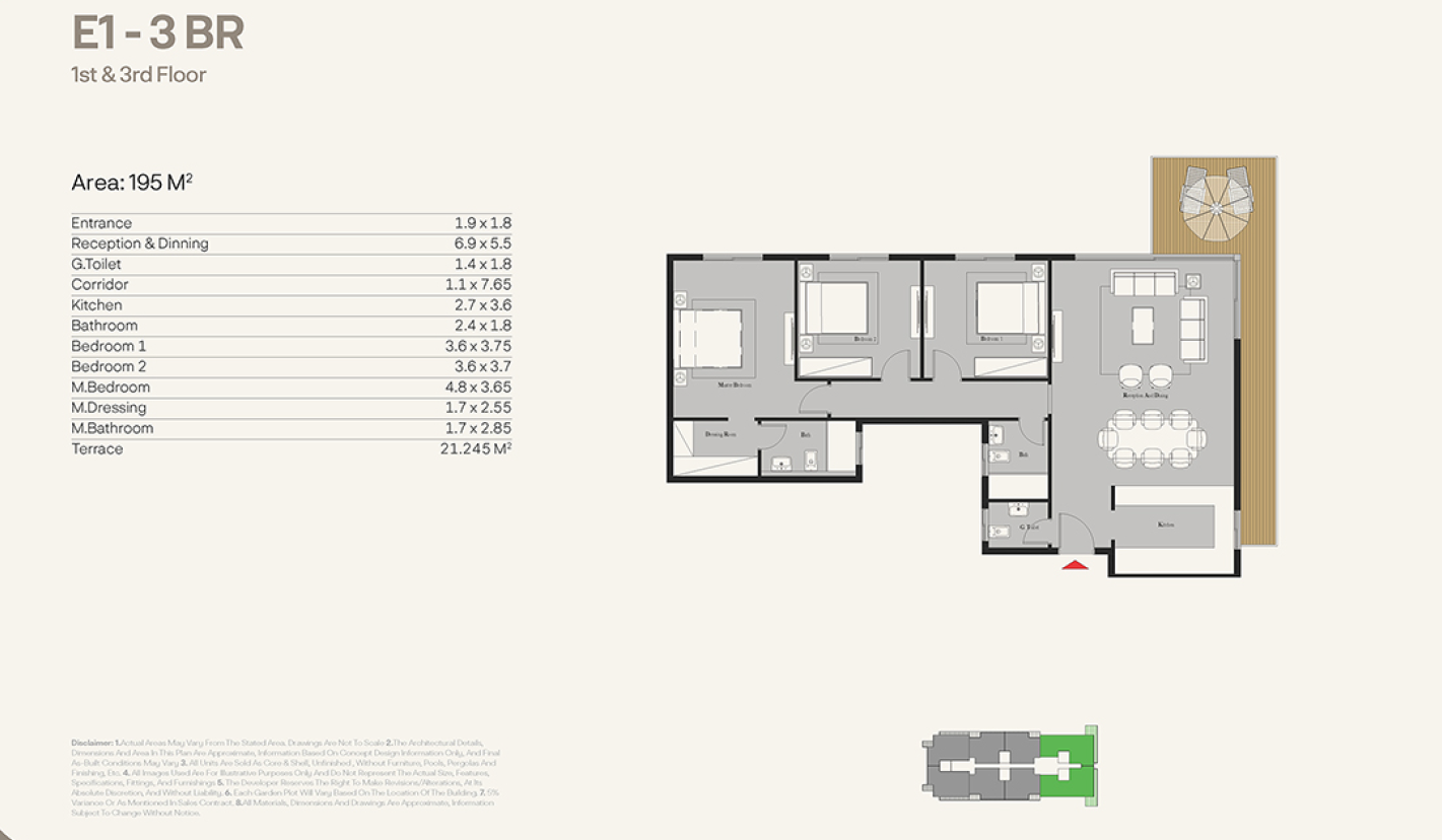Floor Plan - Nest New Cairo Compound Nawassy Developments