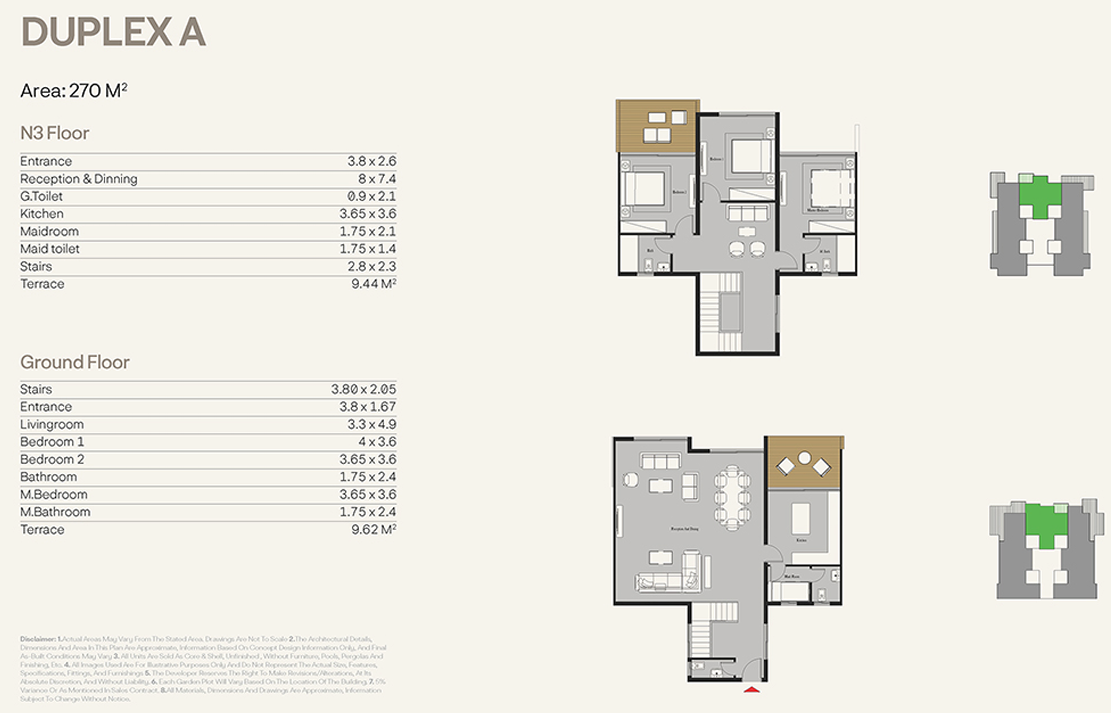 Floor Plan - Nest New Cairo Compound Nawassy Developments