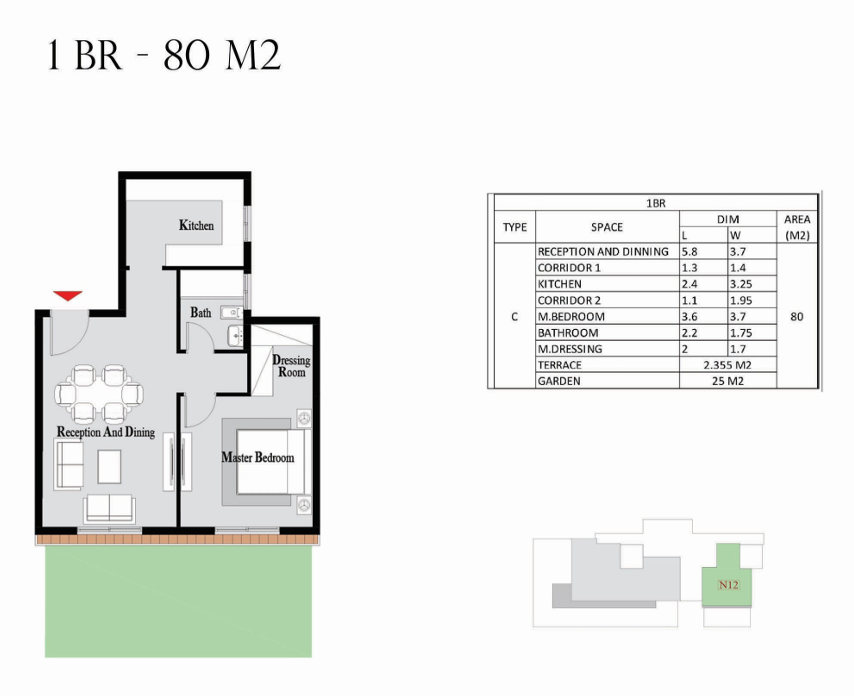 Plan 22 - Nest New Cairo Compound Nawassy Developments