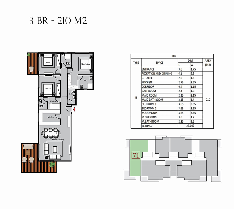 Floor Plan - كمبوند نيست التجمع الخامس نواصي للتطوير العقاري - Nest New Cairo Compound