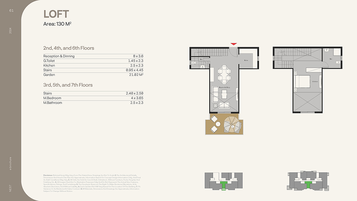 Floor Plan - كمبوند نيست التجمع الخامس نواصي للتطوير العقاري - Nest New Cairo Compound