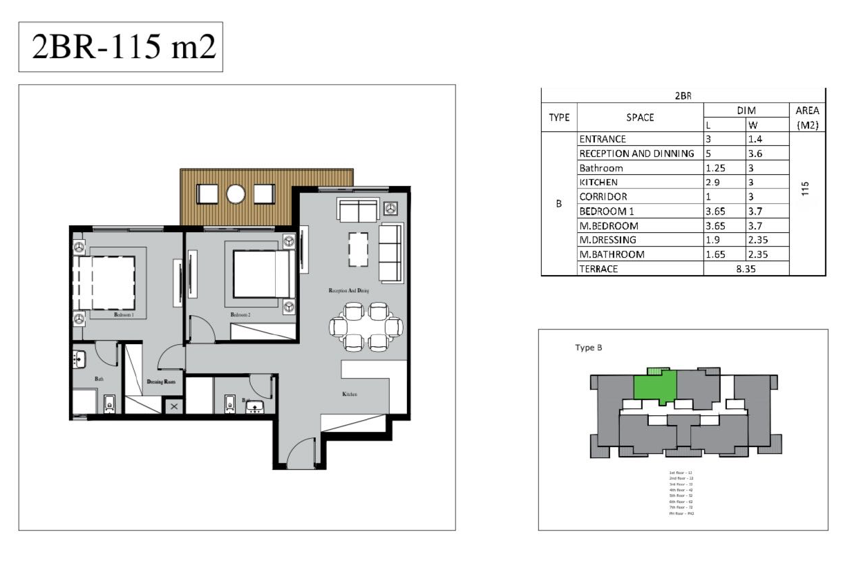 Floor Plan - كمبوند نيست التجمع الخامس نواصي للتطوير العقاري - Nest New Cairo Compound