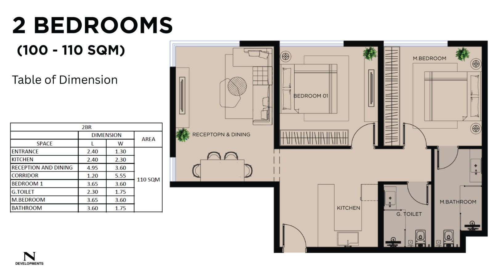 Floor Plan - Nest New Cairo Compound Nawassy Developments