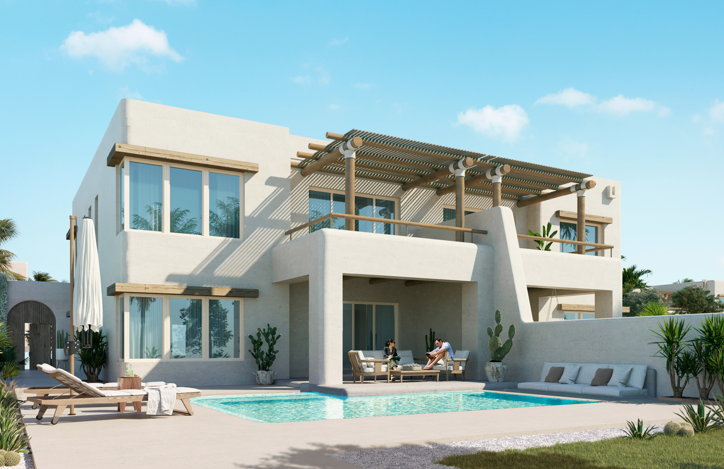 Floor Plan - قرية هاسيندا ووترز الساحل الشمالي بالم هيلز العقارية - Haceinda Waters North Coast Village