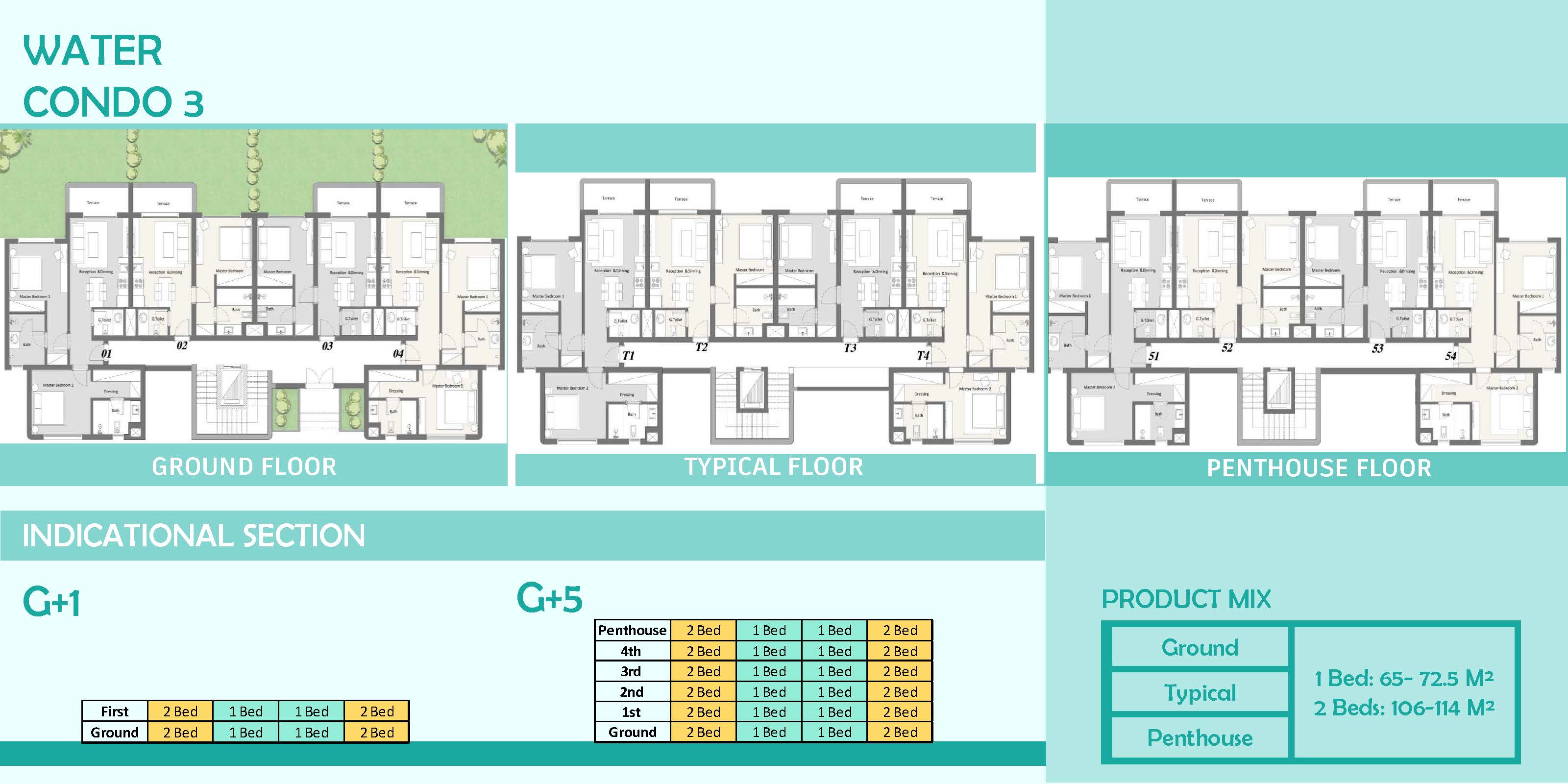 Floor Plan - Haceinda Waters North Coast Village Palm Hills Developments
