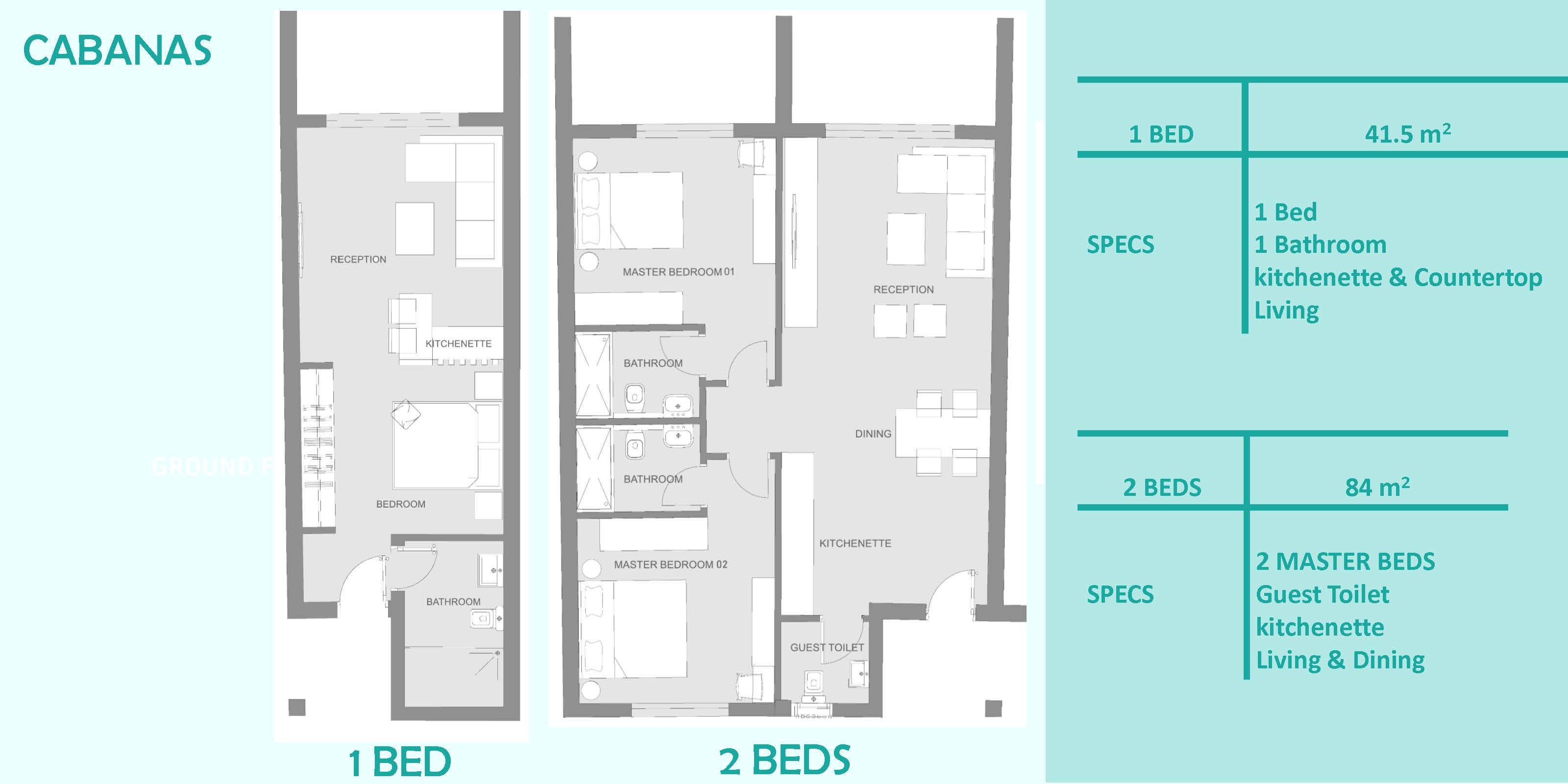 Floor Plan - Haceinda Waters North Coast Village Palm Hills Developments