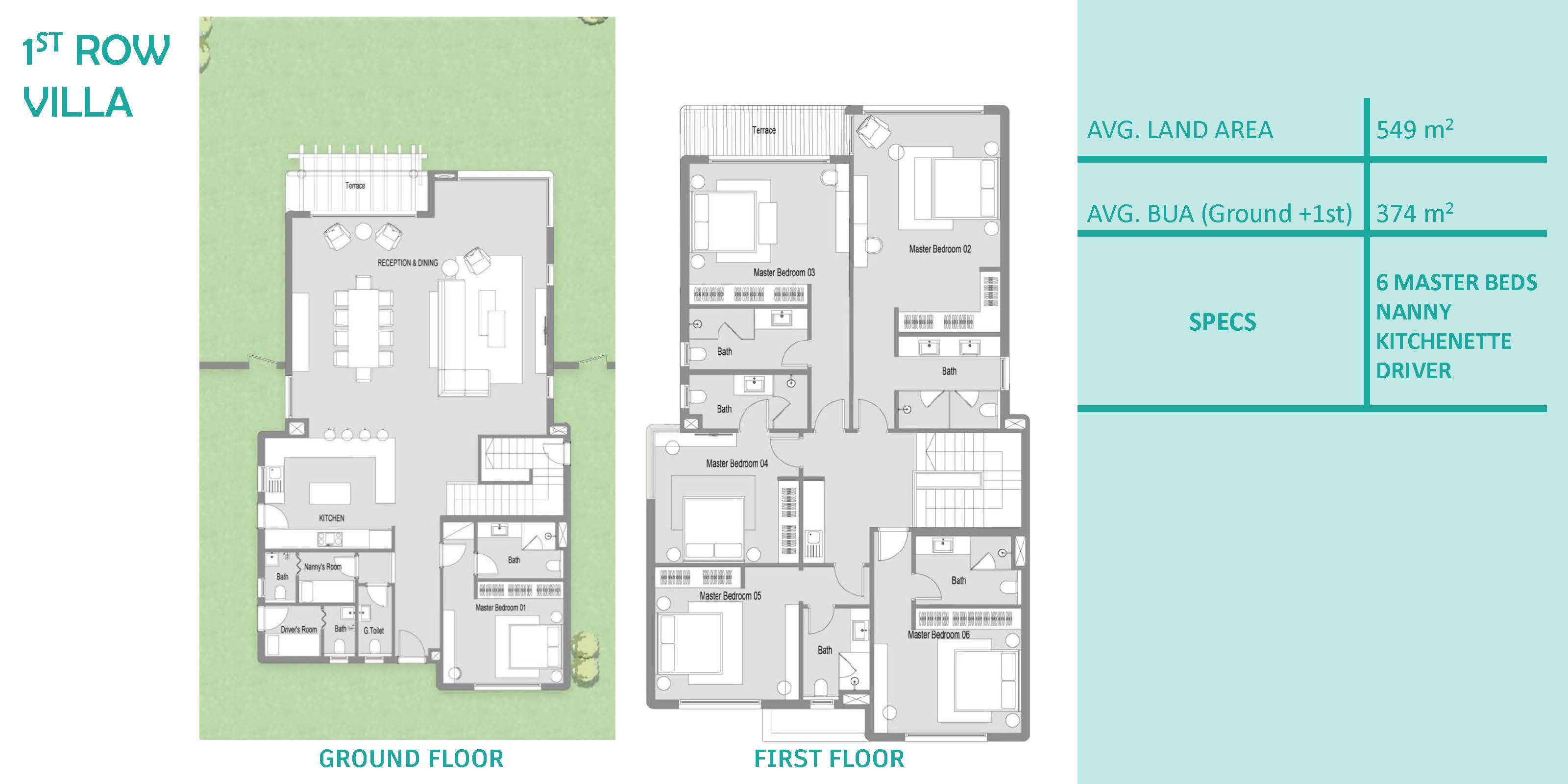 Floor Plan - Haceinda Waters North Coast Village Palm Hills Developments