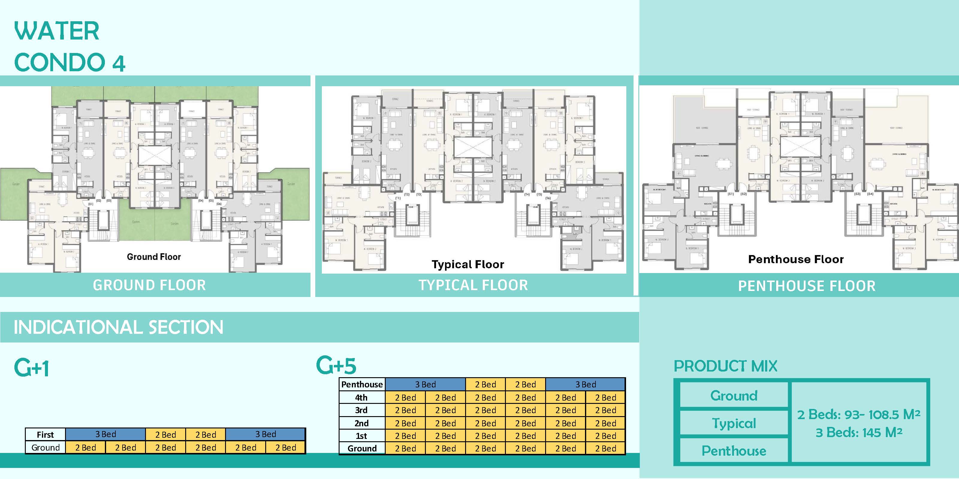 Floor Plan - Haceinda Waters North Coast Village Palm Hills Developments