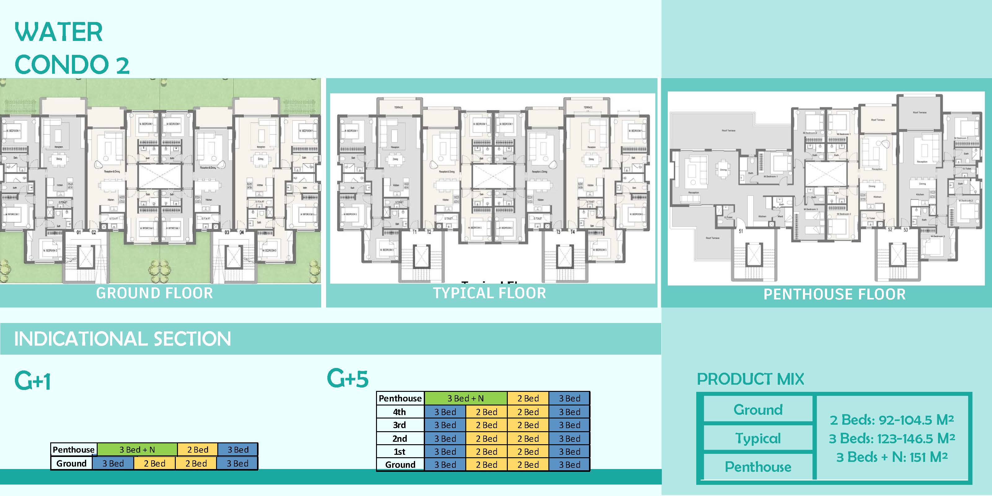 Floor Plan - Haceinda Waters North Coast Village Palm Hills Developments