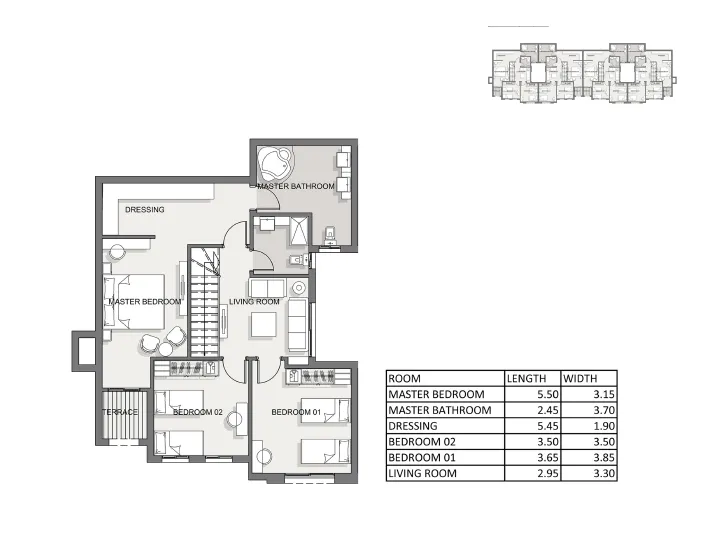 Duplex - كمبوند ذا بترفلاي المستقبل سيتي مدينة مصر للتطوير العقاري - The Butterfly Mostakbal City Compound