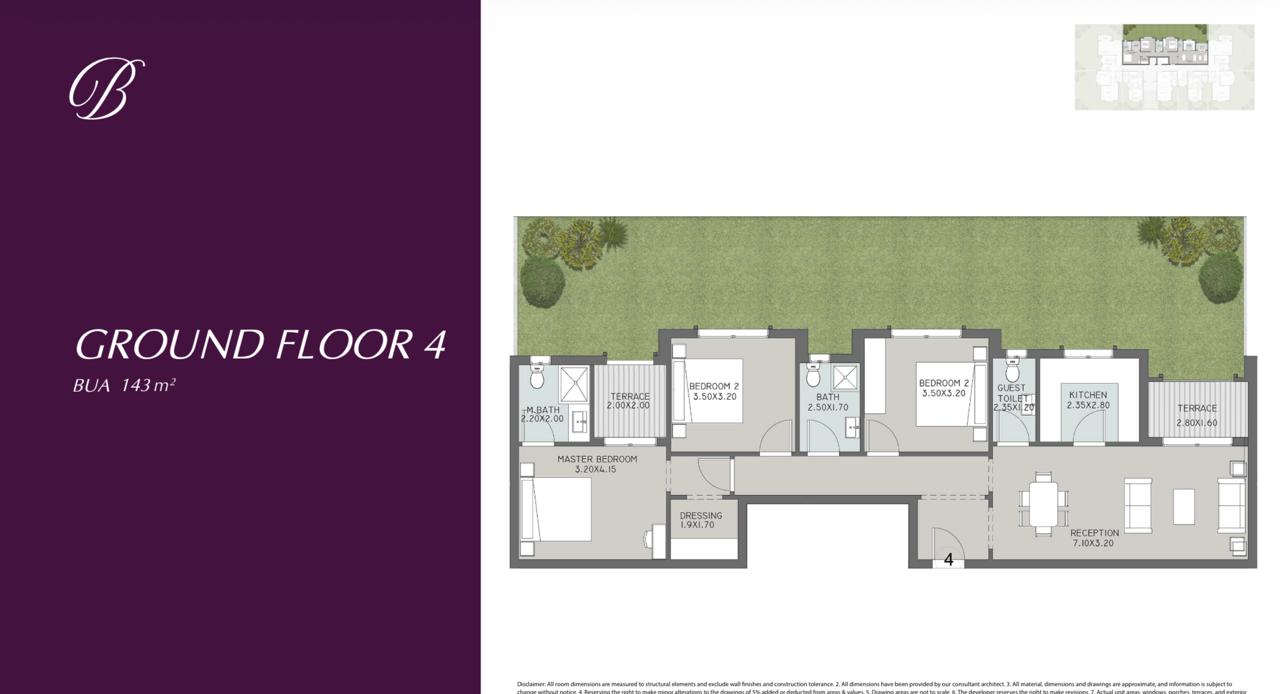 Plan 35 - The Butter Fly Mostakbal City Compound Madinet Masr