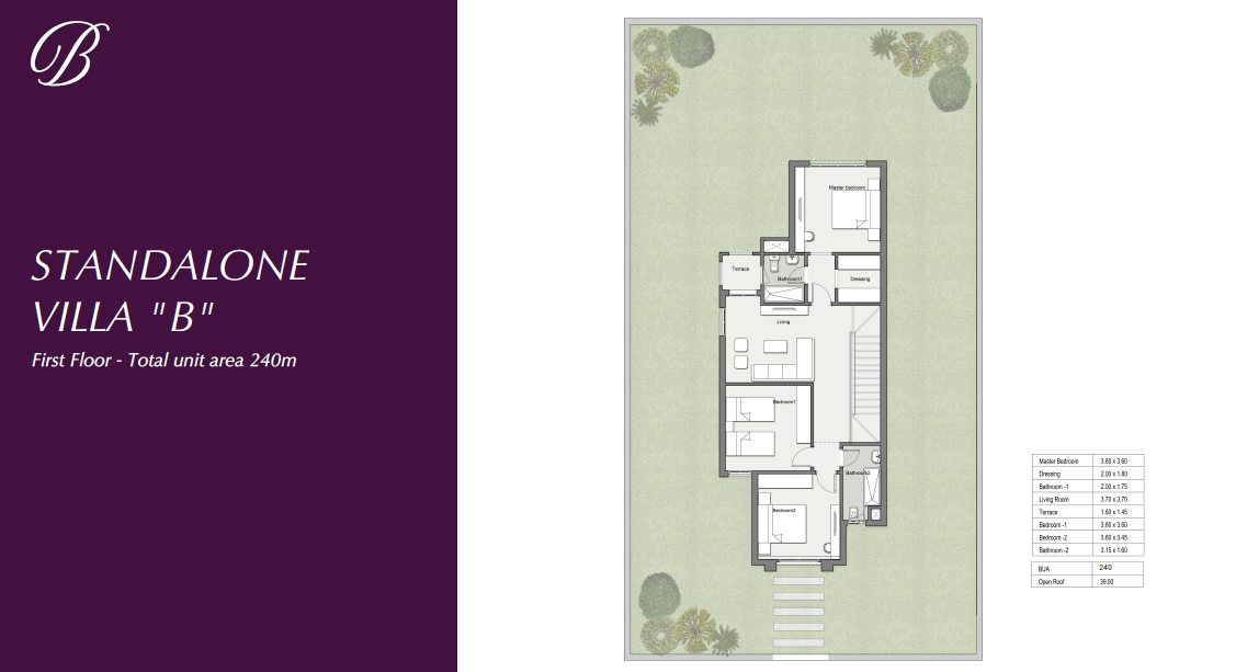 Floor Plan - The Butter Fly Mostakbal City Compound Madinet Masr