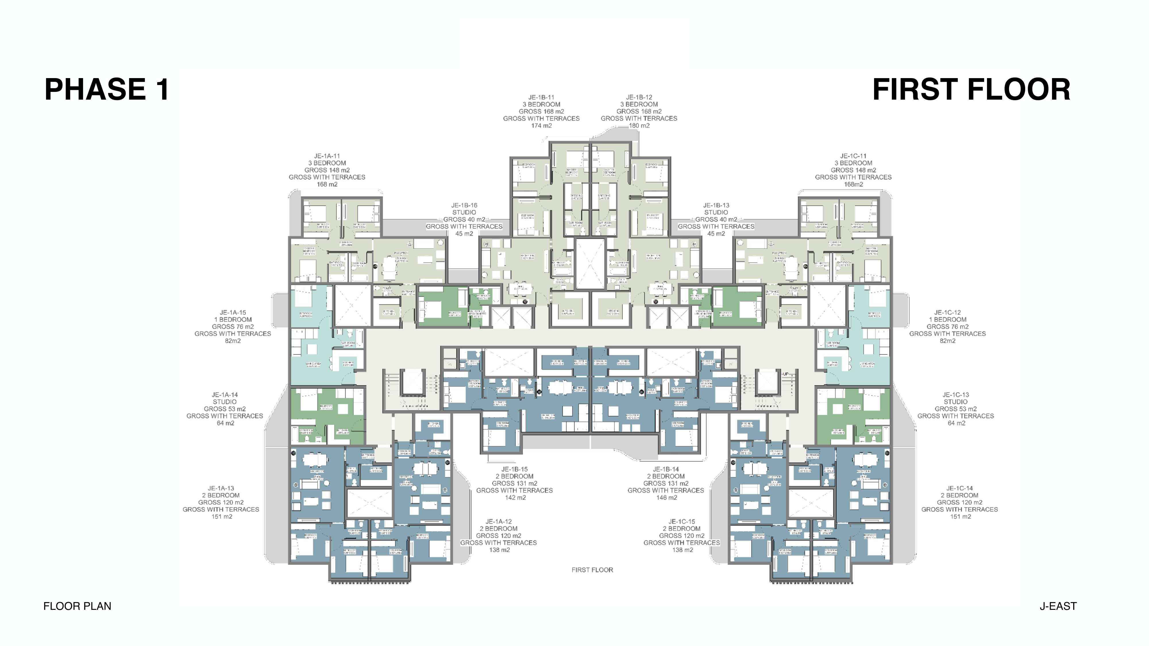 Floor Plan - J East New Cairo Compound Juzur Developments