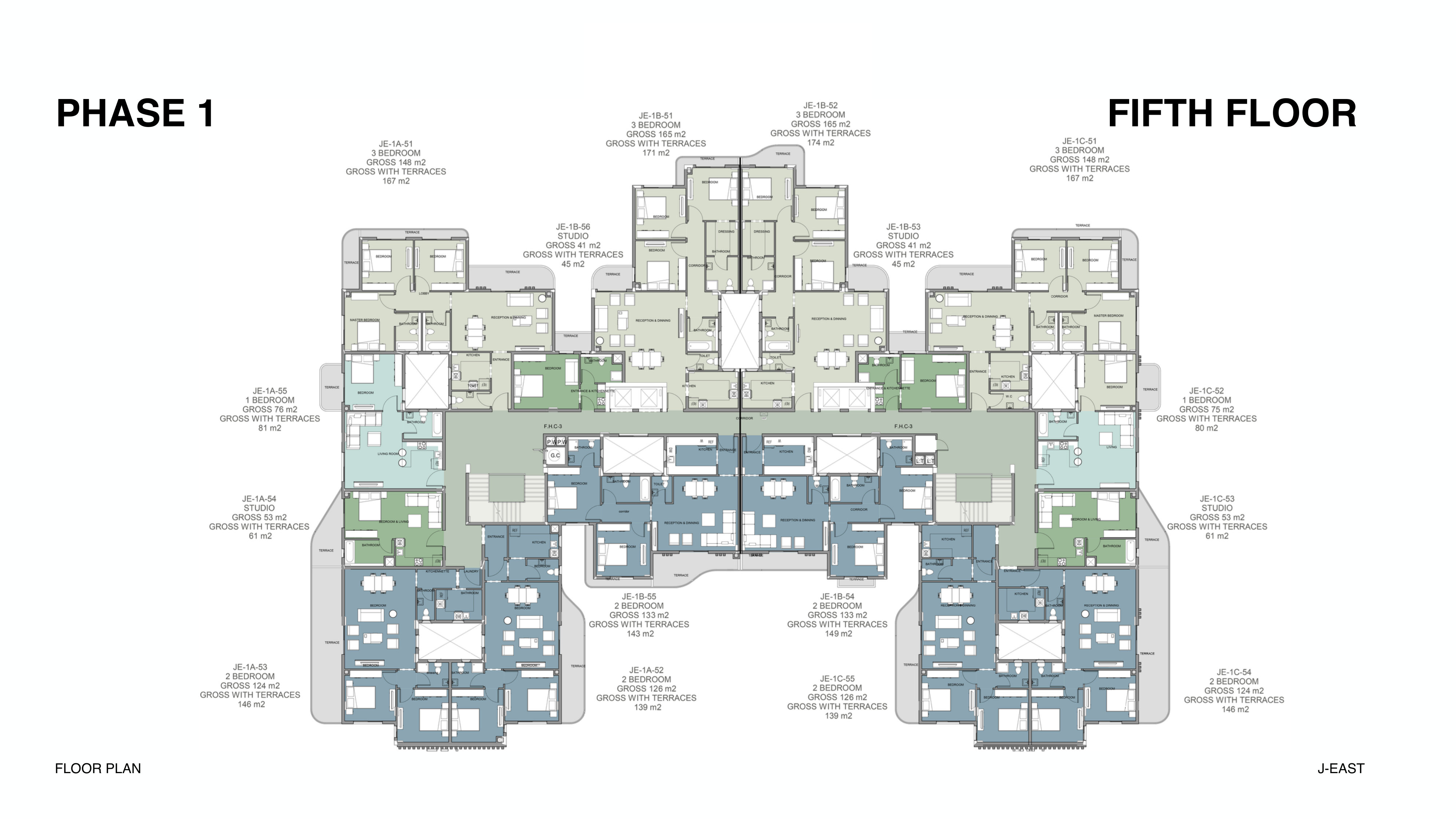 Floor Plan - J East New Cairo Compound Juzur Developments