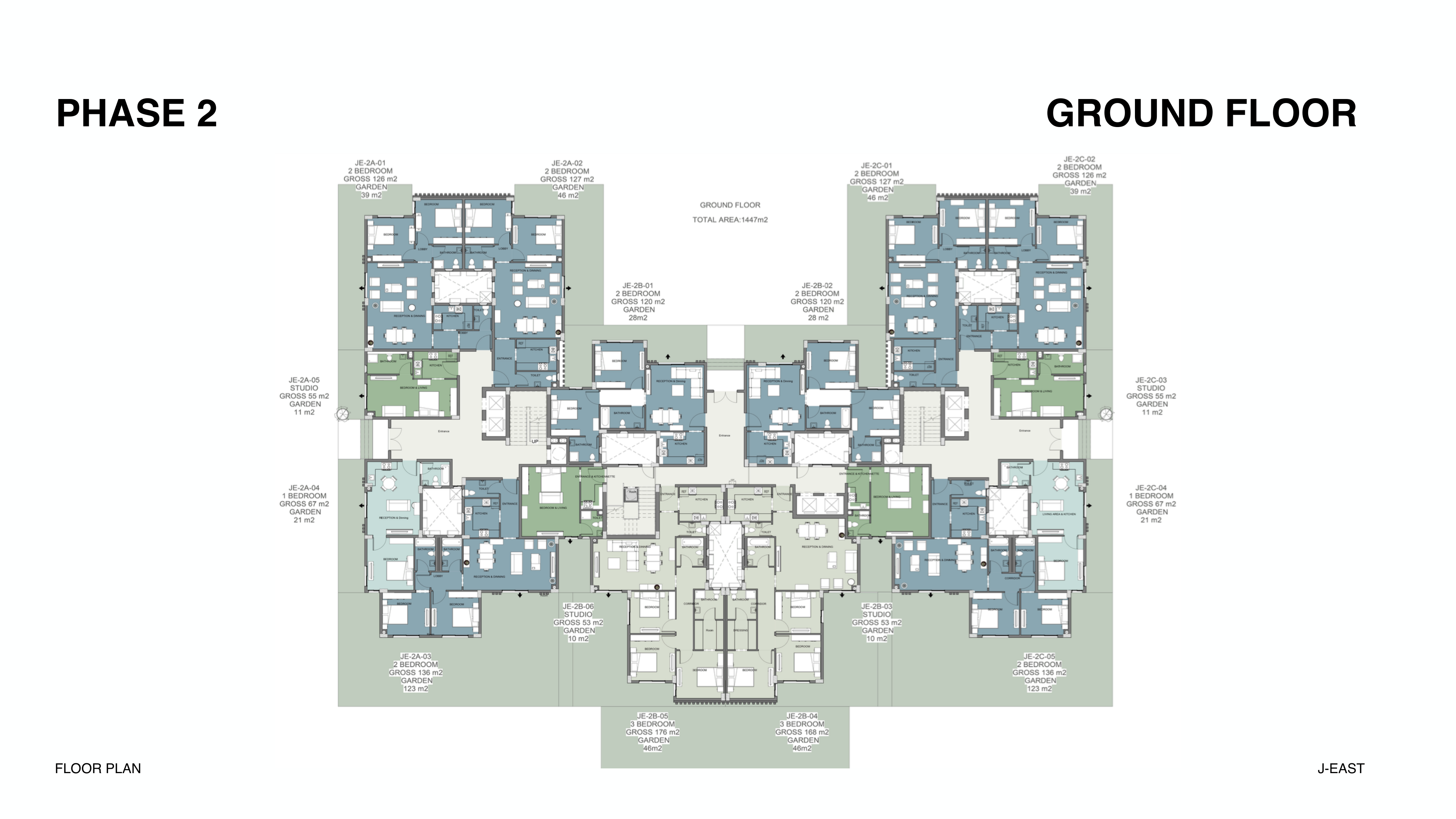 Floor Plan - كمبوند جي ايست التجمع الخامس جذور للتطوير العقاري - J East New Cairo Compound