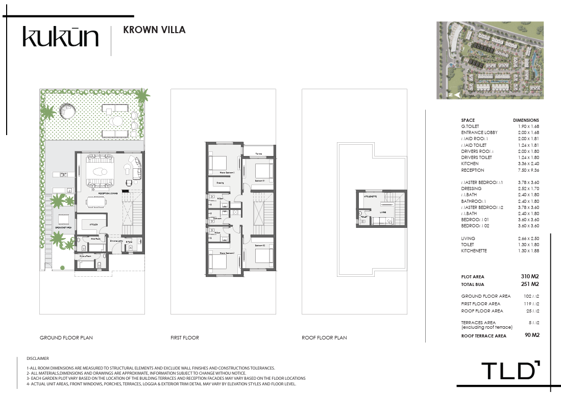 Plan 15 - Kukun Mostakbal City Compound The Land Development
