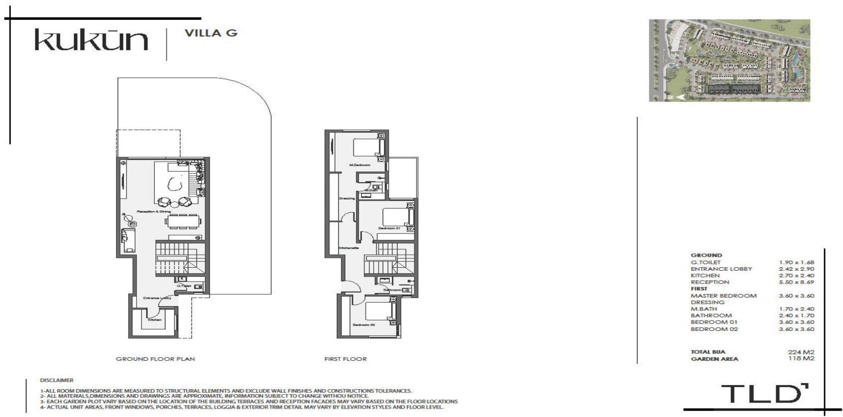 Floor Plan - كمبوند كوكون المستقبل سيتي ذا لاند للتنمية العقارية - Kukun Mostakbal City Compound