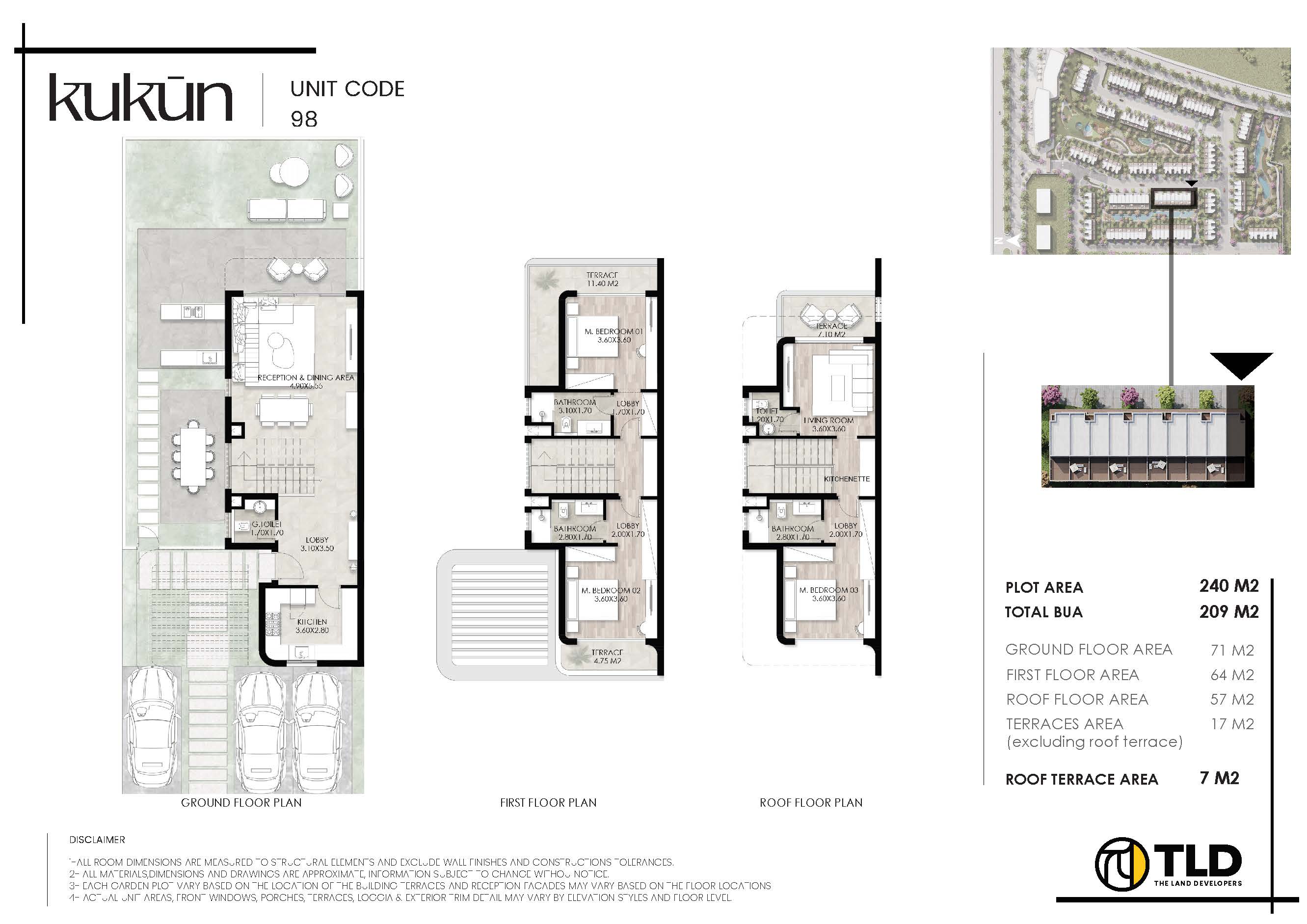 Floor Plan - كمبوند كوكون المستقبل سيتي ذا لاند للتنمية العقارية - Kukun Mostakbal City Compound