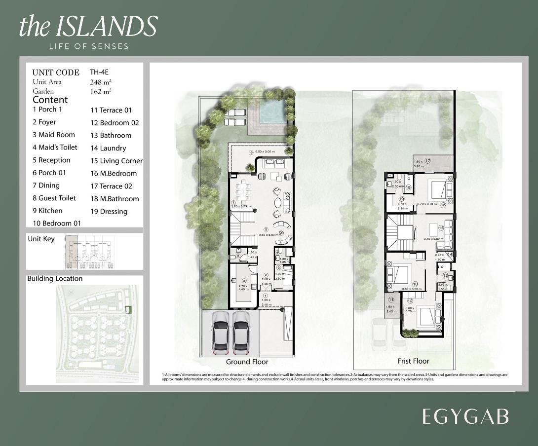 Floor Plan - كمبوند ذا ايلاند العاصمة الإدارية الجديدة ايجي جاب للتطوير العقاري - The Island New Capital Compound