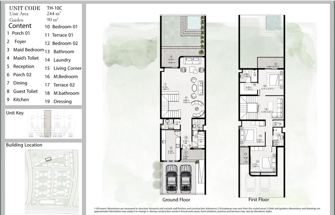 Floor Plan - كمبوند ذا ايلاند العاصمة الإدارية الجديدة ايجي جاب للتطوير العقاري - The Island New Capital Compound