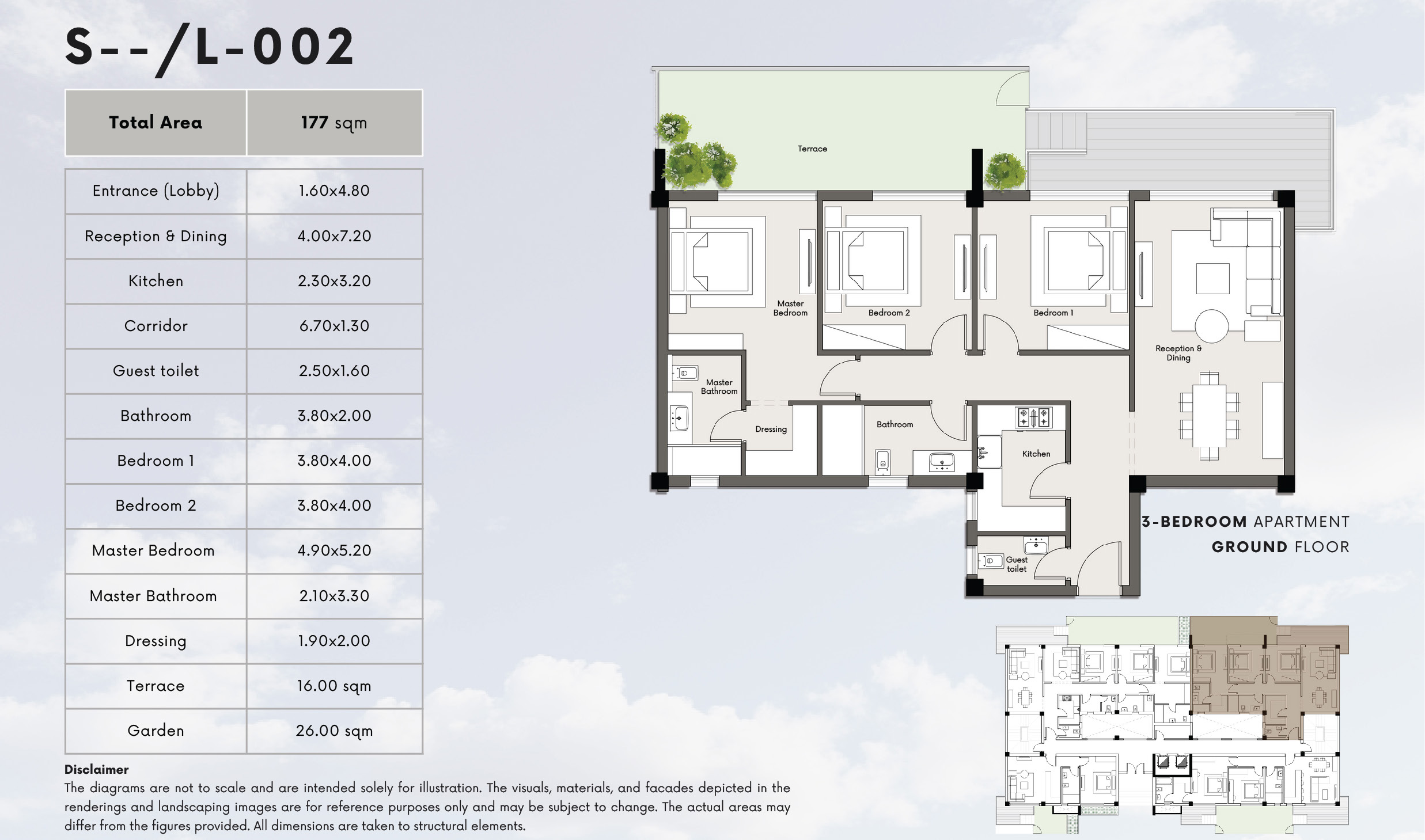 Floor Plan - كمبوند كيت ريزيدنس زايد الجديدة سنترادا للتطوير العقاري - Kite Residence New Zayed