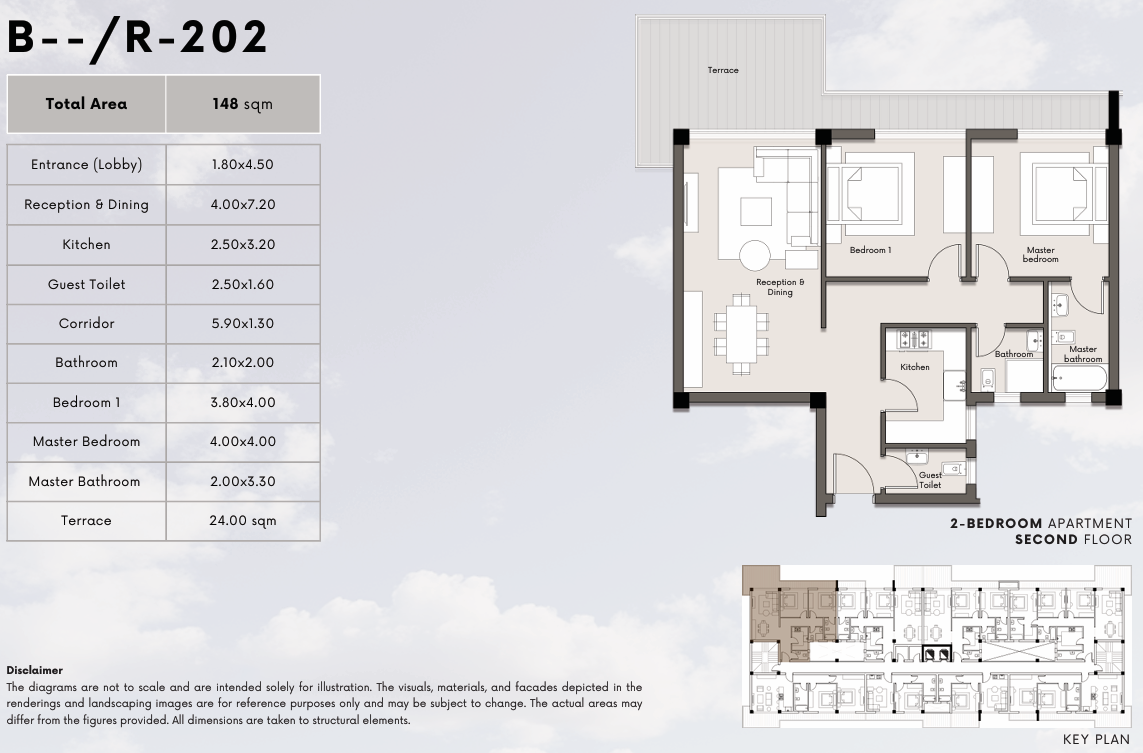 Floor Plan - Kite Residence New Zayed Compound Centrada Developments