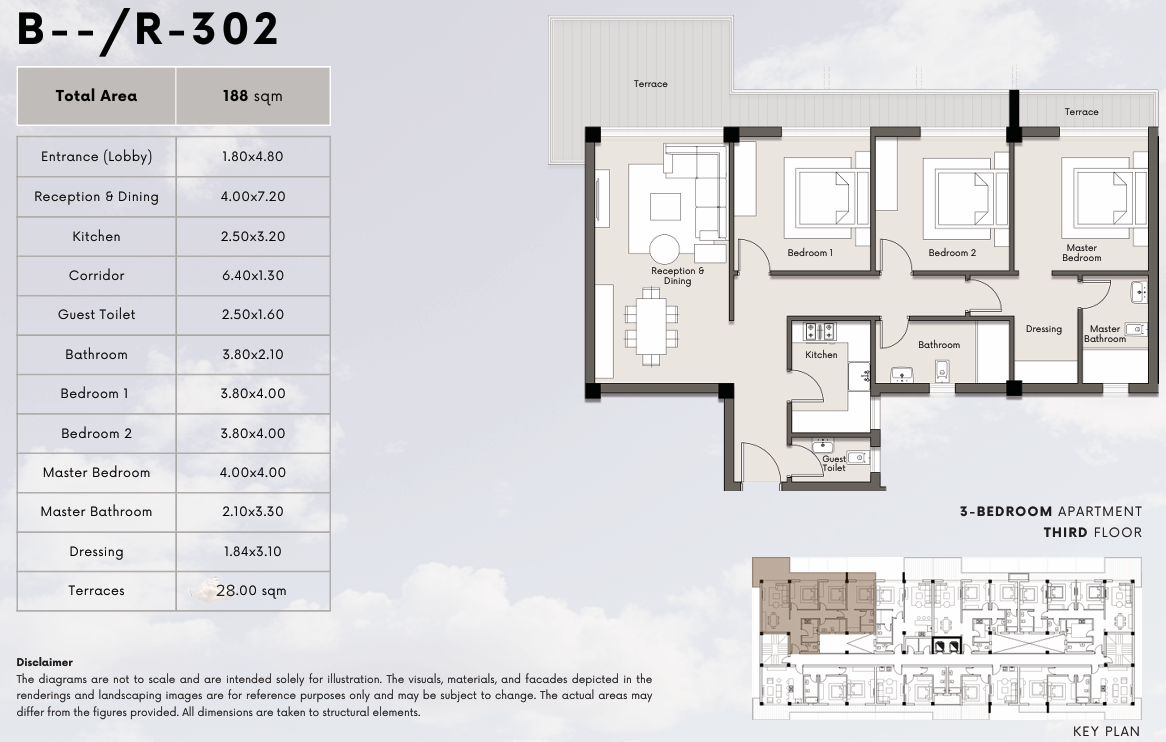 Floor Plan - Kite Residence New Zayed Compound Centrada Developments