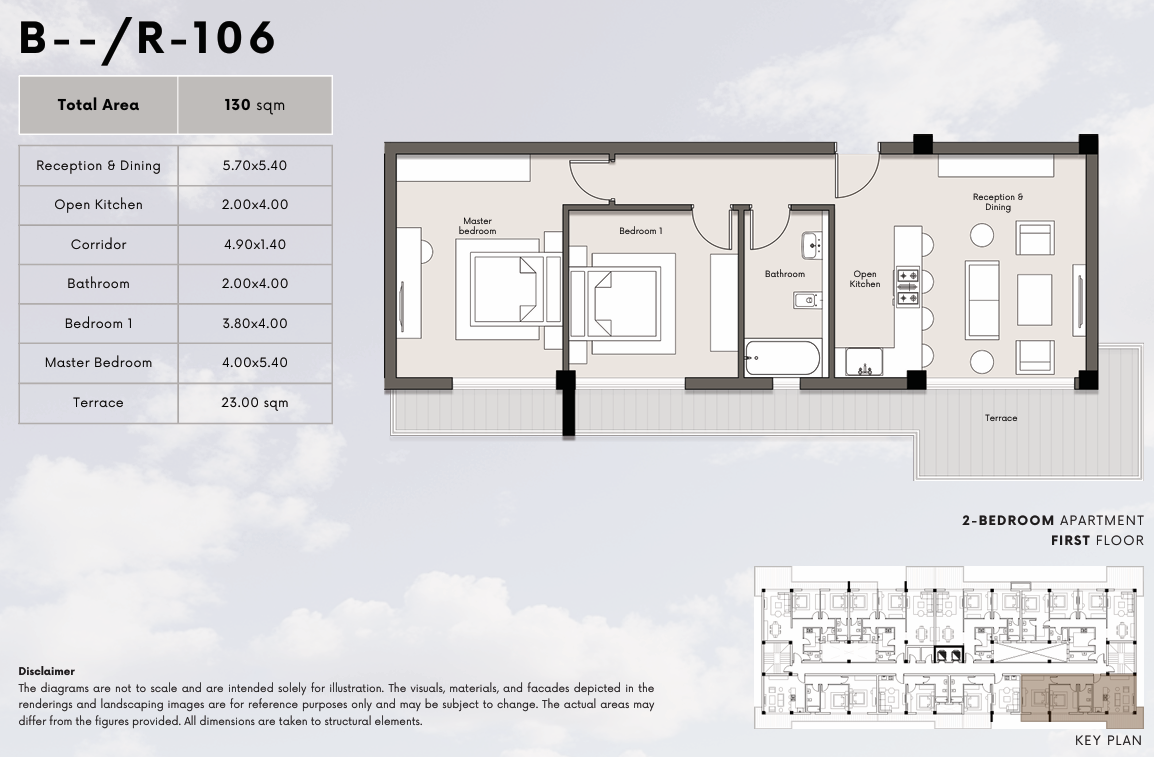 Floor Plan - Kite Residence New Zayed Compound Centrada Developments