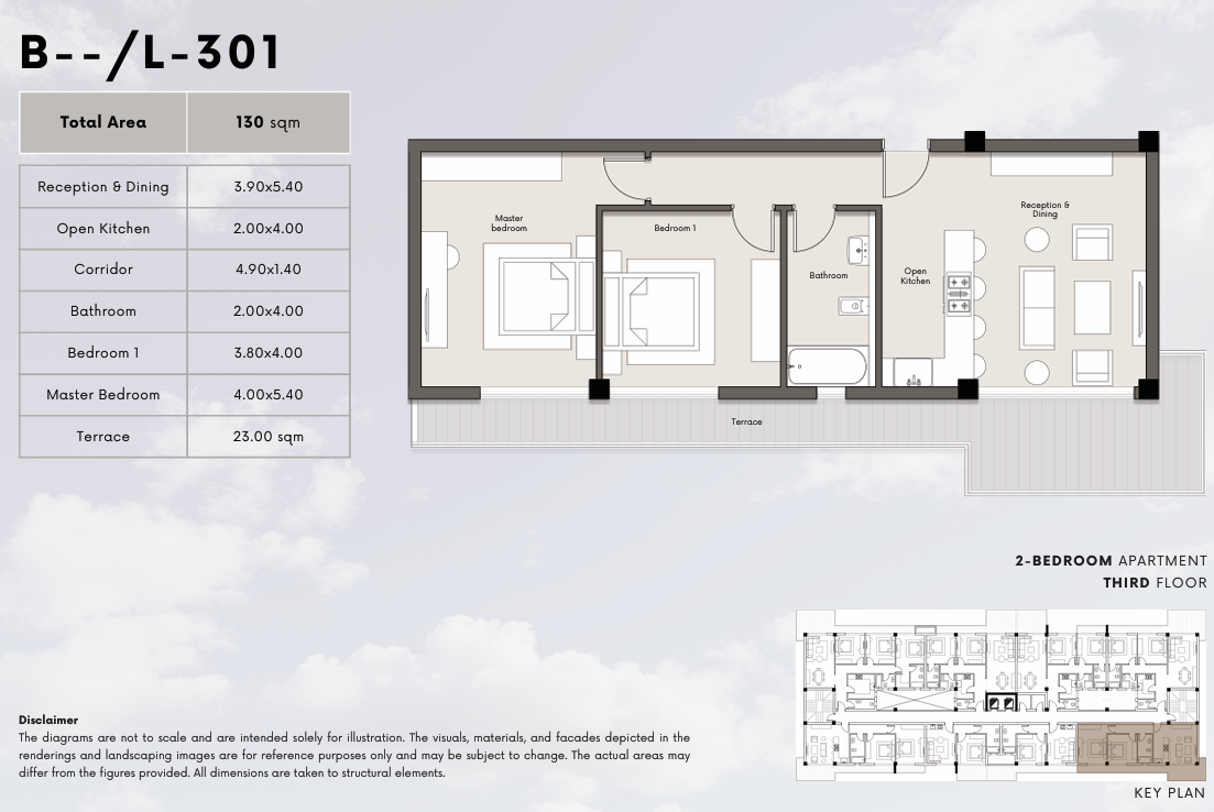 Floor Plan - Kite Residence New Zayed Compound Centrada Developments