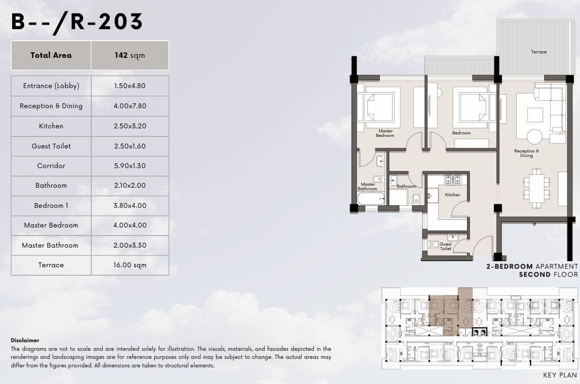 Floor Plan - Kite Residence New Zayed Compound Centrada Developments
