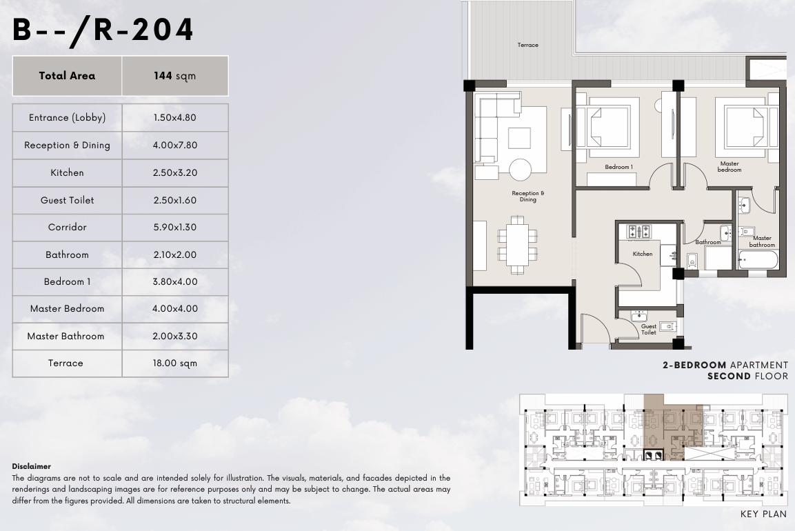 Floor Plan - Kite Residence New Zayed Compound Centrada Developments