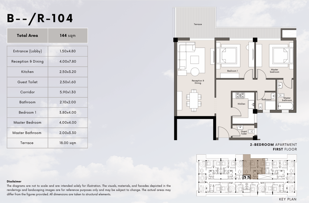Floor Plan - Kite Residence New Zayed Compound Centrada Developments