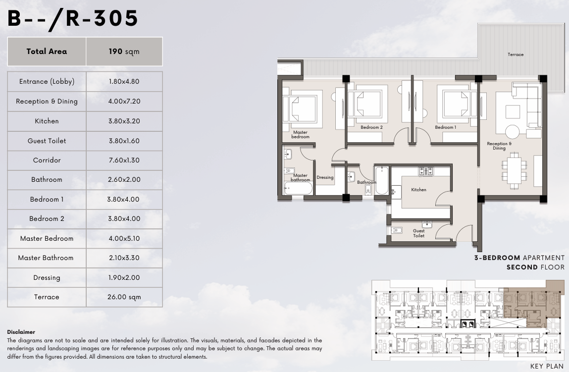 Floor Plan - Kite Residence New Zayed Compound Centrada Developments